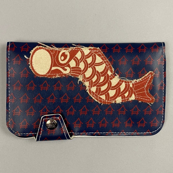 Paul Frank Handbags - RARE Paul Frank Koi Fish Windsock Wallet Checkbook Cover